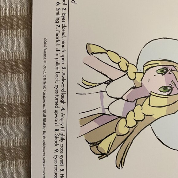 POKE'MON ALOLA REGION CONCEPT ARTWORK 2016 SLIDE PRINTS NEW - Picture 5 of 5